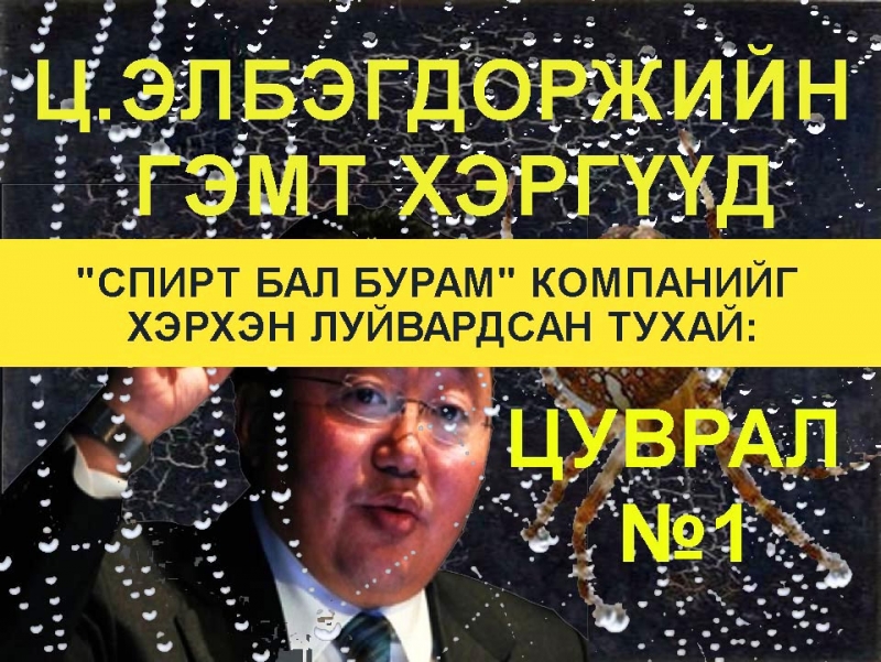 Ц.Элбэгдоржийн Гэмт хэргүүд - Цуврал №1