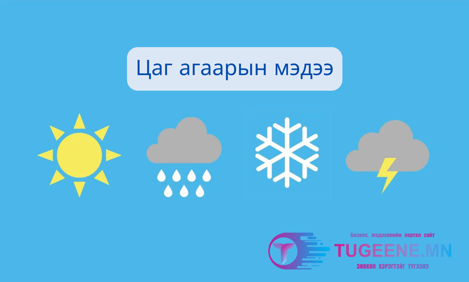 Энэ сарын 12-ыг хүртэлх цаг агаарын мэдээ