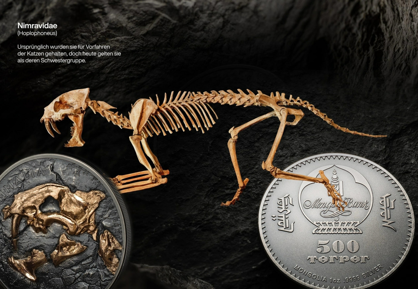 “Nimravidae” франчайз дурсгалын зоос 2023 оны “Шилдэг эртний зоос...